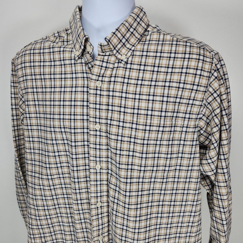 Cremieux Classics‎ Men's Long Sleeve Button Down Size Large Multi-Color Plaid